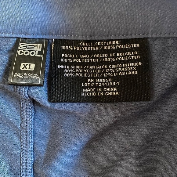 32 Degrees Ladies' Tech Skort/Skirt, Vintage Indigo (Blue), XL NWT - Picture 13 of 14